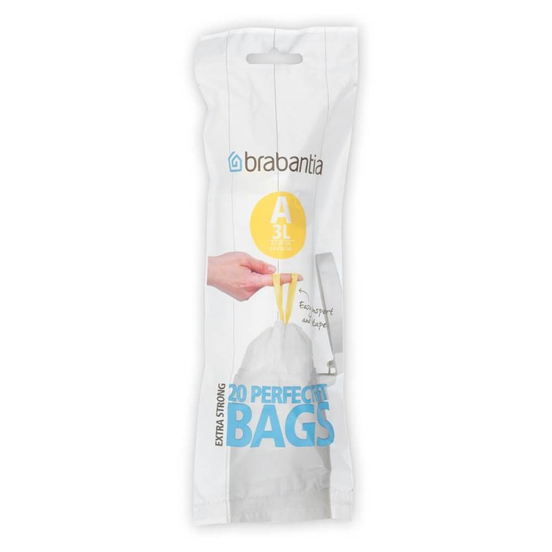 PerfectFit Müllbeutel Typ A, 3 L, 20 Stck