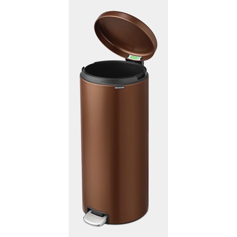 Treteimer NewIcon 30 Liter Warm Bronze