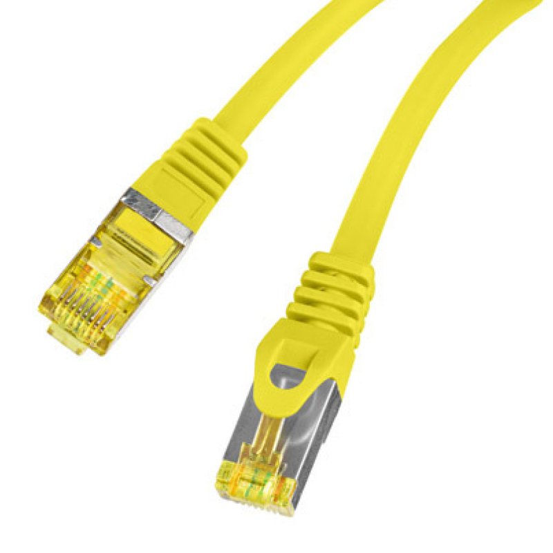 Lanberg PCF6A-10CU cable de red Amarillo 2 m Cat6a S/FTP (S-STP)