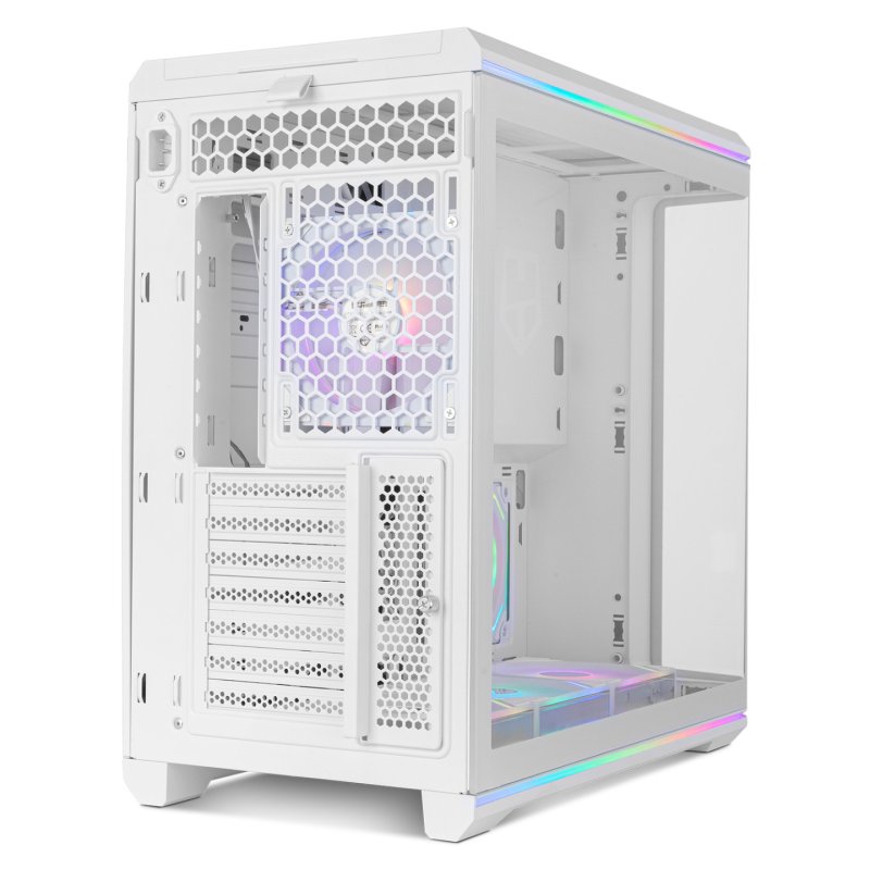 NOX Hummer ANVIL Midi Tower Blanc