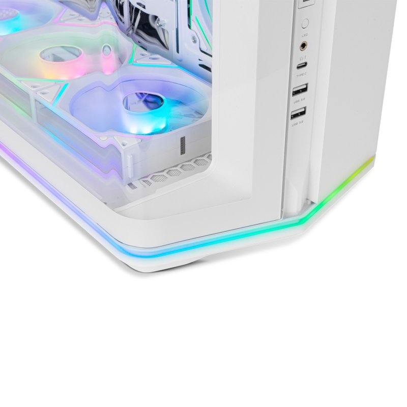 NOX Hummer ANVIL Midi Tower White