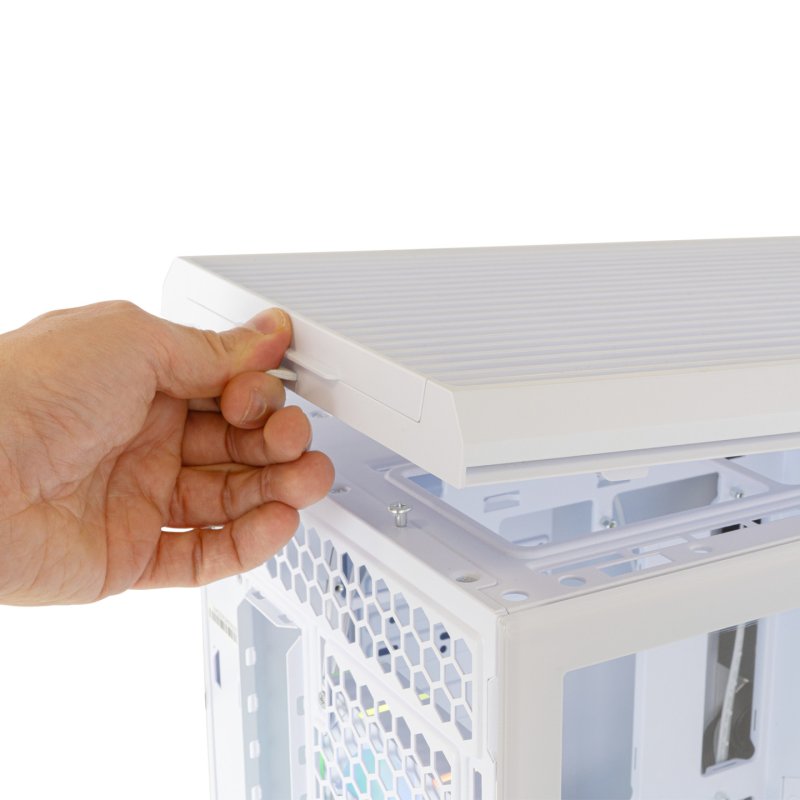 NOX Hummer ANVIL Midi Tower White