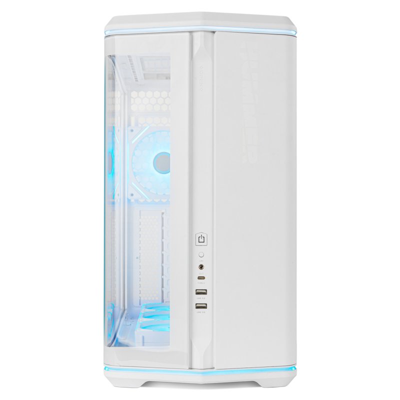 NOX Hummer Semitorre ATX cristal curvo ARGB Blnc