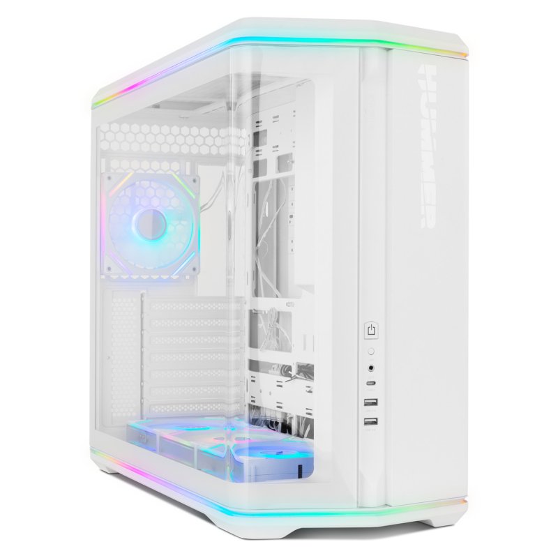 NOX Hummer ANVIL Midi Tower White