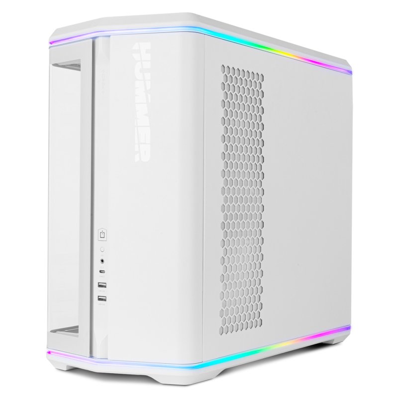 NOX Hummer ANVIL Midi Tower White