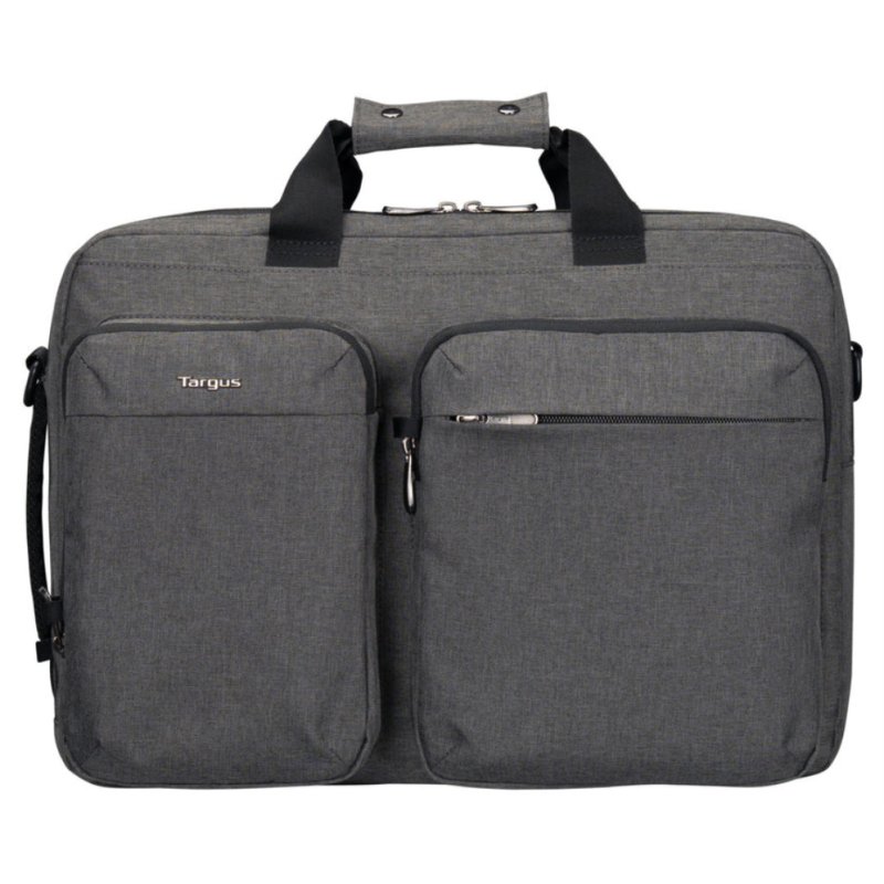 15-16" Hybrid Briefcase Backpack - Grey