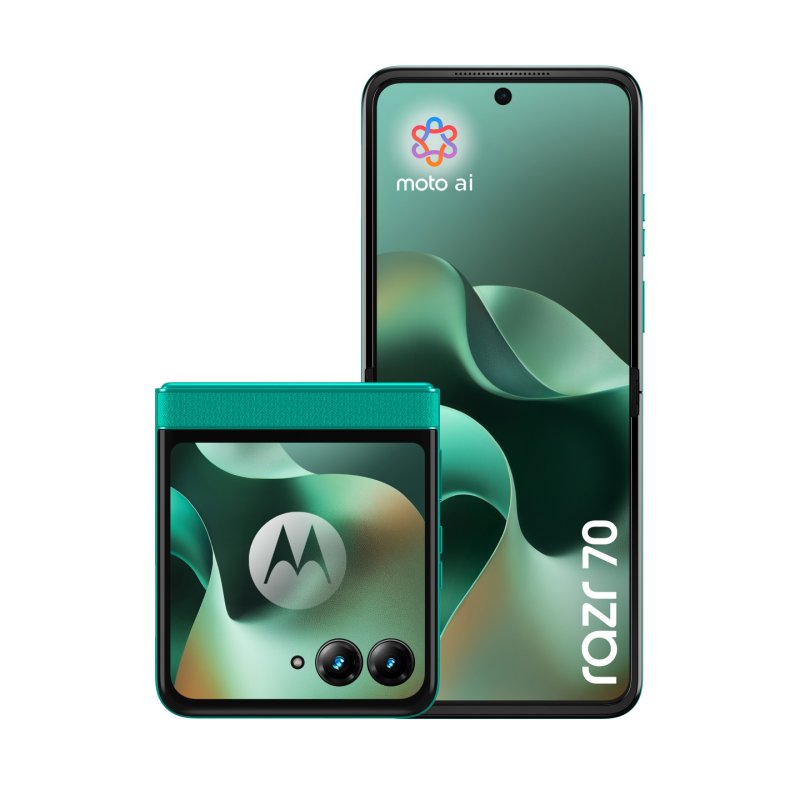 Motorola razr 70 17,5 cm (6.9") Double SIM Android 16.0 5G USB Type-C 8 Go 256 Go 4800 mAh Vert foncé