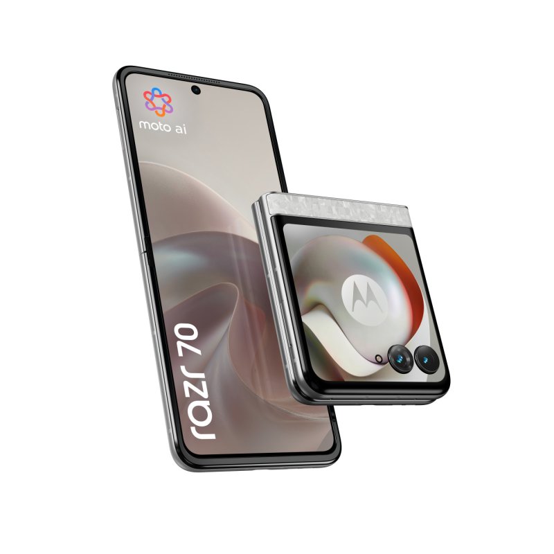 Motorola razr 70 17,5 cm (6.9") Double SIM Android 16.0 5G USB Type-C 8 Go 256 Go 4800 mAh Blanc
