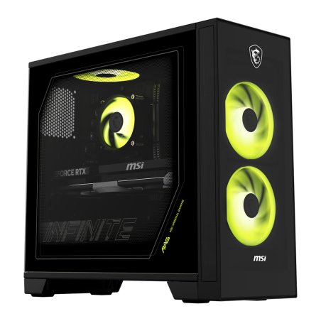 MSI Infinite S AI 2NVM5-006AT Desktop PC Intel Core Ultra 5 225F, 16GB DDR5 RAM, 1TB M.2 SSD, GeForce RTX 5060 Ti,