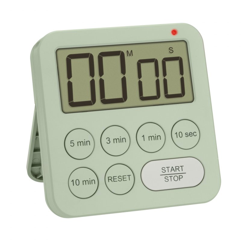 TFA-Dostmann 38.2056.04 minuteur électrique Vert Programmateur journalier
