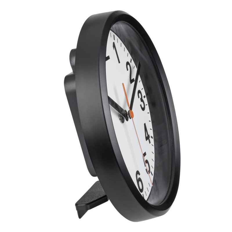 TFA-Dostmann 60.3538.01 Horloge murale et de table Rond Noir, Blanc