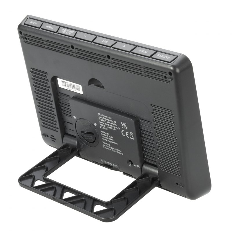 TFA-Dostmann View Pro Black DC/Battery Wi-Fi