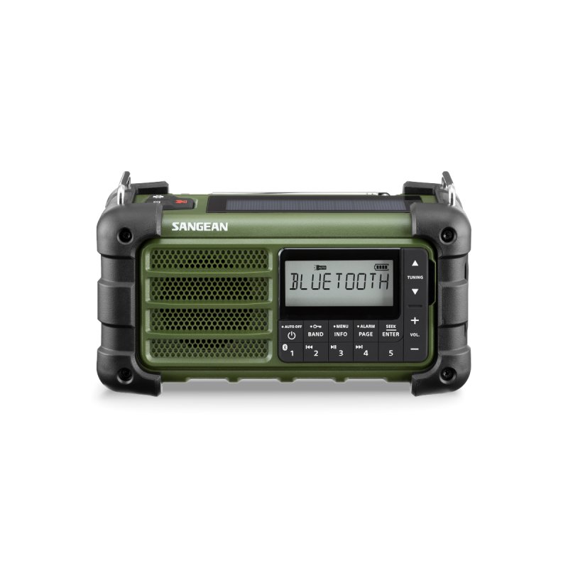MMR-99 AM/FM Portables Notfall-Radio Waldgrün