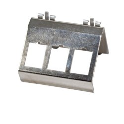 EFB Keystone Modulhalter für Hutsch.,Edelstahl,f. 3xKeystone