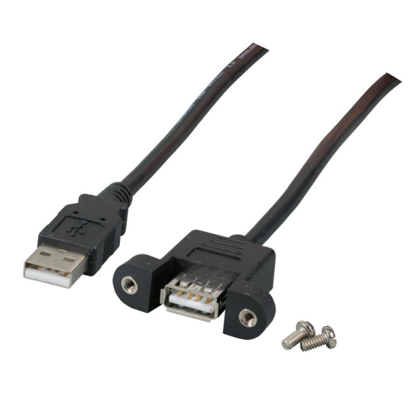 EFB Elektronik K5291SW.3V2 câble USB USB 2.0 3 m USB A 0,48 Gbit/s Noir
