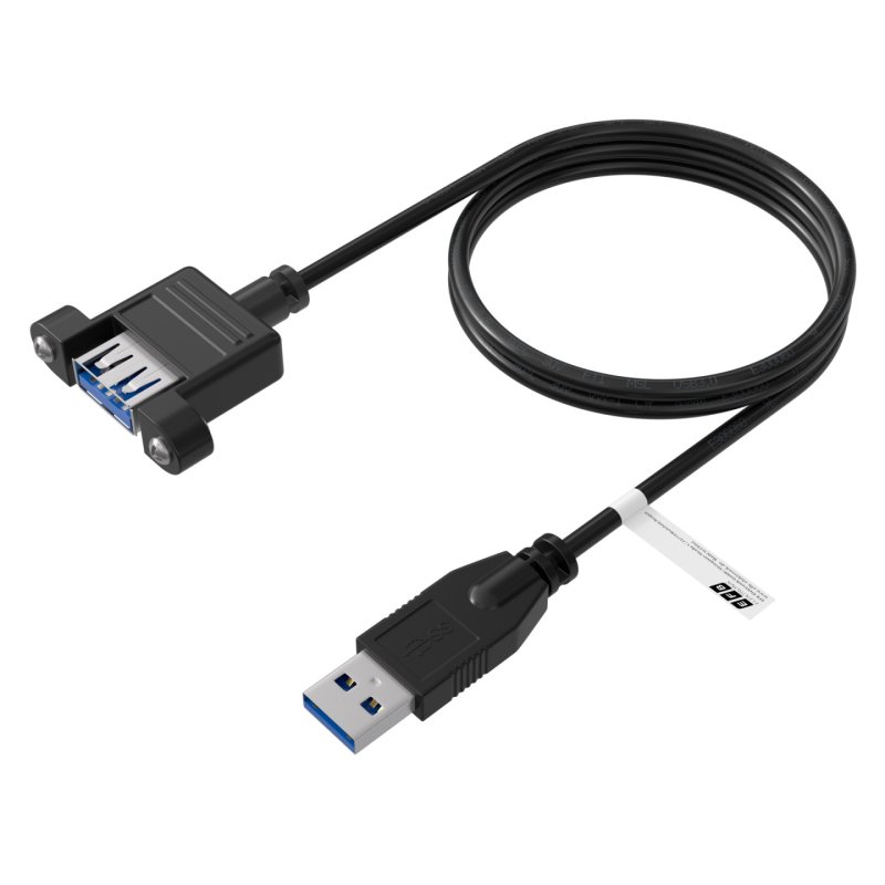 EFB Elektronik K5265SW.0,5V2 USB cable USB 3.2 Gen 1 (3.1 Gen 1) 0.5 m USB A 5 Gbit/s Black