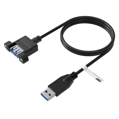 EFB Elektronik K5265SW.0,5V2 USB cable USB 3.2 Gen 1 (3.1 Gen 1) 0.5 m USB A 5 Gbit/s Black