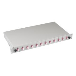 EFB Spleißbox LC 50/125Á OM4 ausziehbar, 48Pigtails / 24 Kup