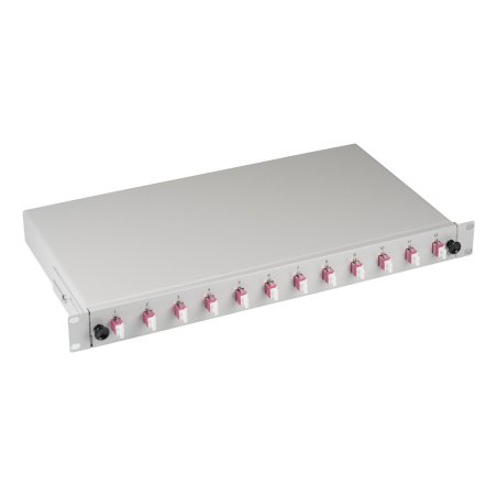 EFB Spleißbox LC 50/125Á OM4 ausziehbar, 48Pigtails / 24 Kup