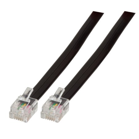 EFB Elektronik K2404SW.2 telephone cable 2 m Black