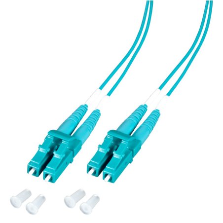EFB Duplex Patchkabel LC-LC OM3 2m LSZH 1,2mm aqua