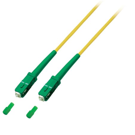 EFB Simplex Patchkabel SC/APC-SC/APC OS2 G657A2 10m LSZH 3mm gelb
