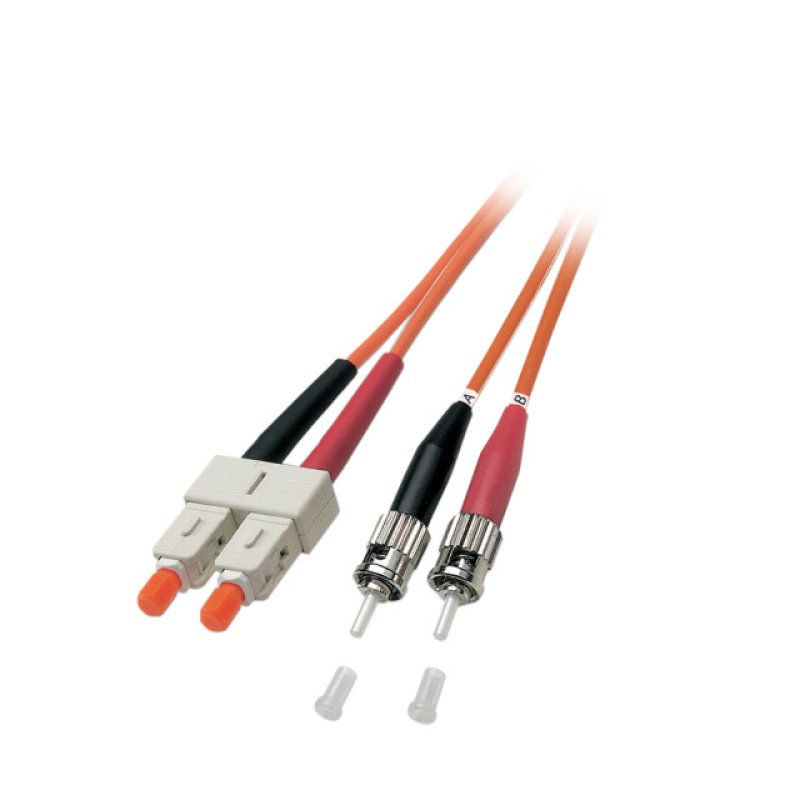 Duplex Patchkabel SC-ST OM2 10m LSZH 3mm orange