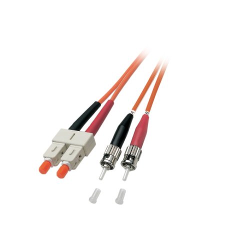 Duplex Patchkabel SC-ST OM2 10m LSZH 3mm orange