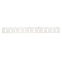 EFB Frontblende 12 x SC Duplex/LC Quad vertikal, schwarz