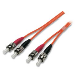 EFB Duplex Patchkabel ST-ST OM2 2m LSZH 3mm orange