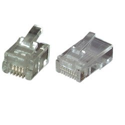 EFB 37511.1-100 Modular Stecker UTP E-MO 6/4 SF RJ11 VE100