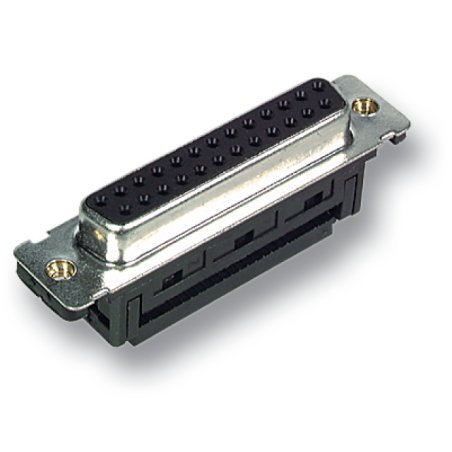 EFB Elektronik 29017.1 connecteur de fils Dsub 25-pin Noir, Gris