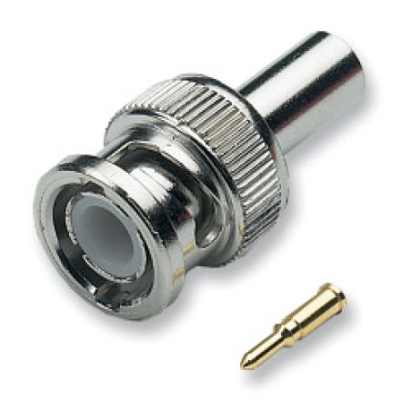 EFB BNC-Crimpstecker gerade RG58 PTFE 50 Ohm