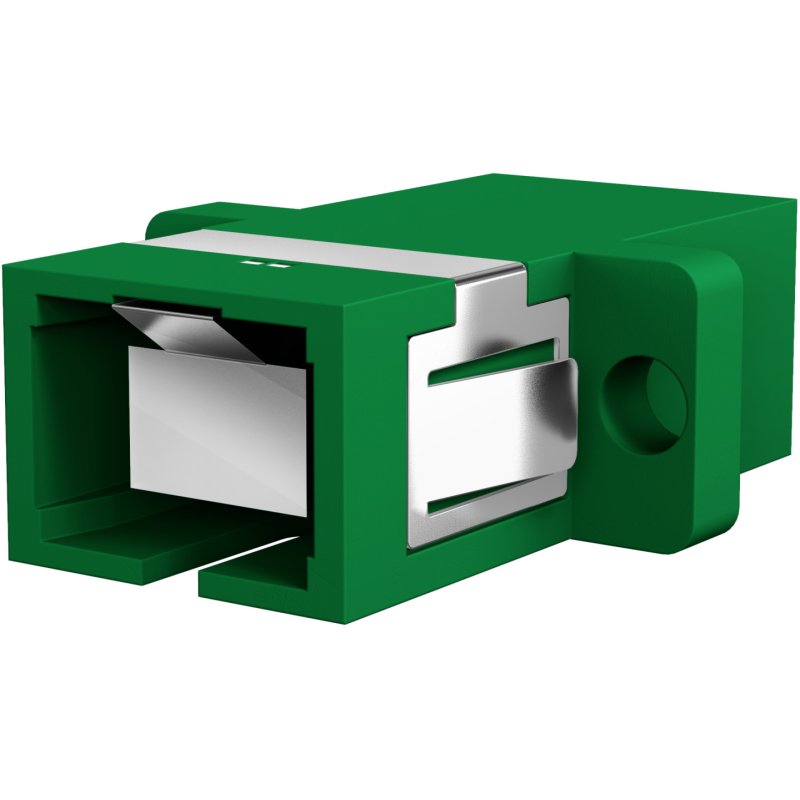 EFB Elektronik 53302.36 adaptateur de fibres optiques SC/APC Vert