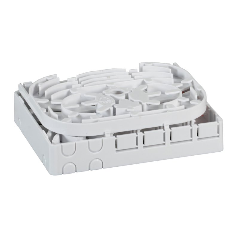 EFB Elektronik FTTH Indoor DIN RAIL Box for 4Fiber, 4Adapter
