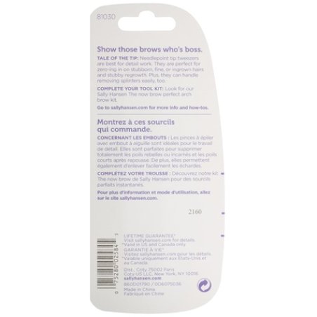 Sally Hansen Stray Hair Beware Needle Point Tip Tweezer