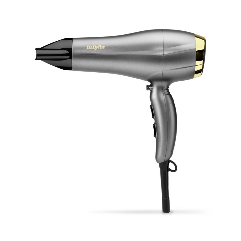 BaByliss 5513TE hair dryer 2300 W Gold, Titanium