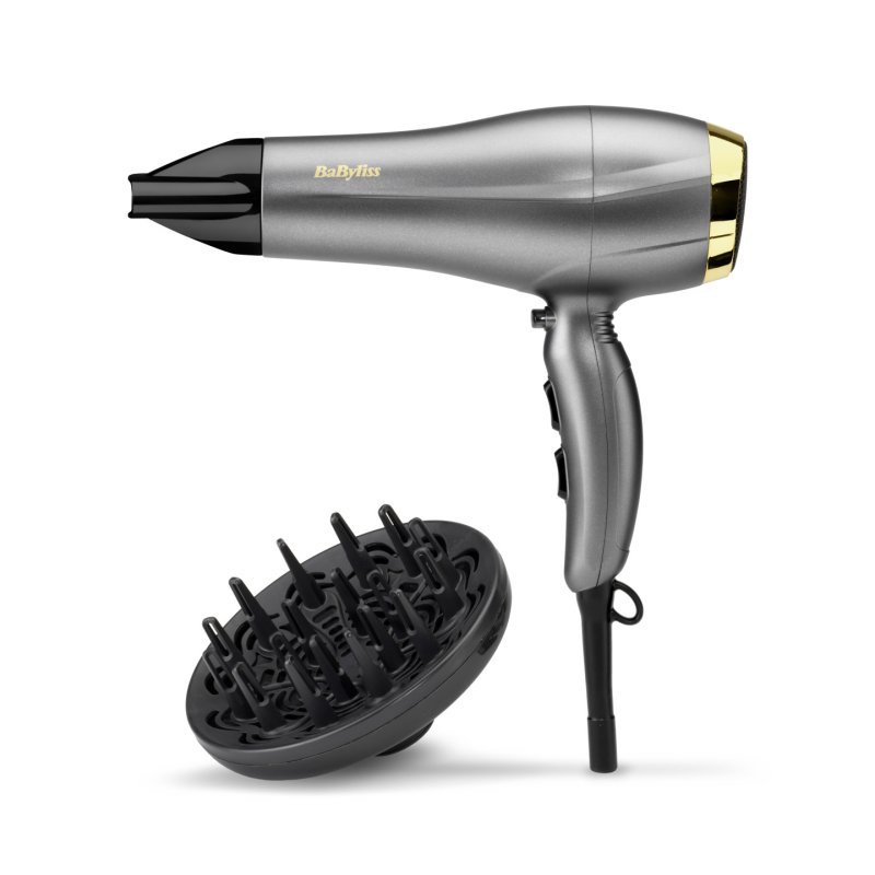 BaByliss 5513TE sèche-cheveux 2300 W Or, Titane