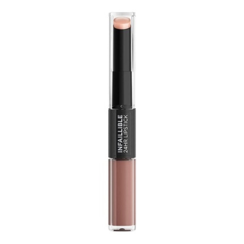 L'Oreal Paris Infaillible 2-Step 113 Invincible Sable Lipstick For 24
