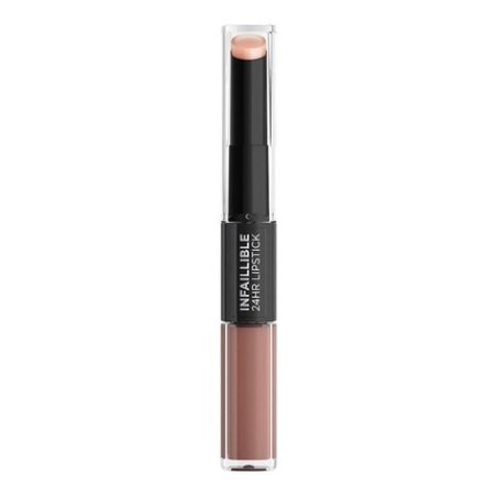 L'Oreal Paris Infaillible 2-Step 113 Invincible Sable Lipstick For 24