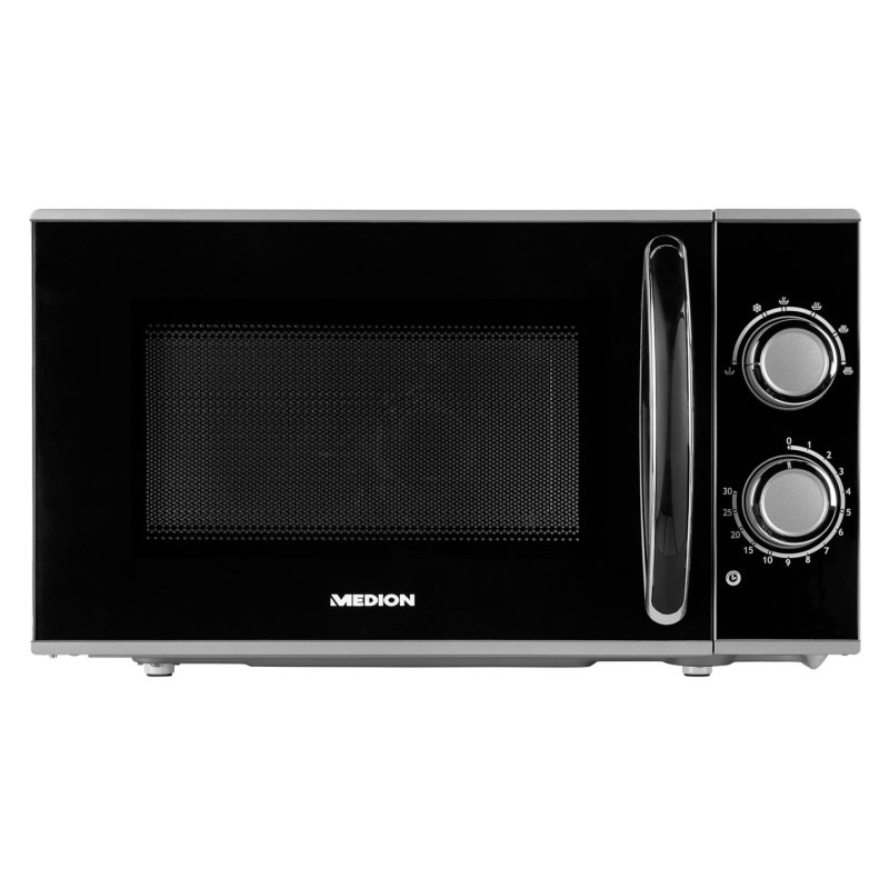 MEDION Four micro-ondes MD 15644 - Puissance 700 Watt - Capacité 17 litres - 6 niveaux de puissance - Fonction