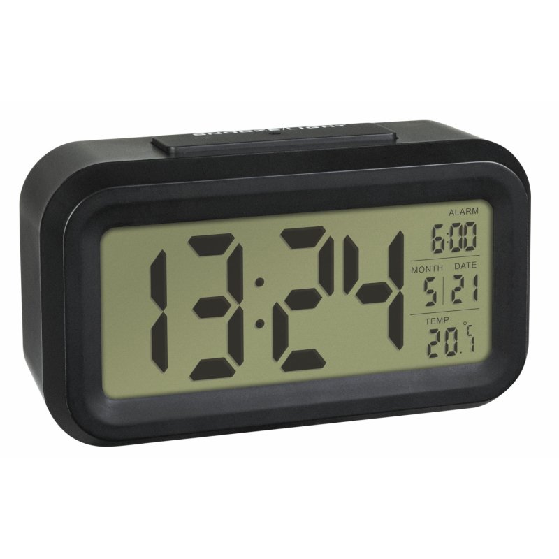 60.2018.01 LUMIO Digitalwecker schwarz
