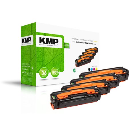 KMP SA-T57V Cartouche de toner 4 pièce(s) Compatible Noir, Cyan, Magenta, Jaune