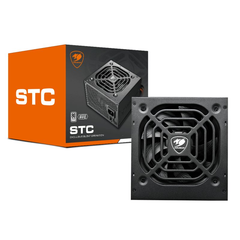 COUGAR CGR-STC600 unité d'alimentation d'énergie 600 W 20 4 pin ATX Noir