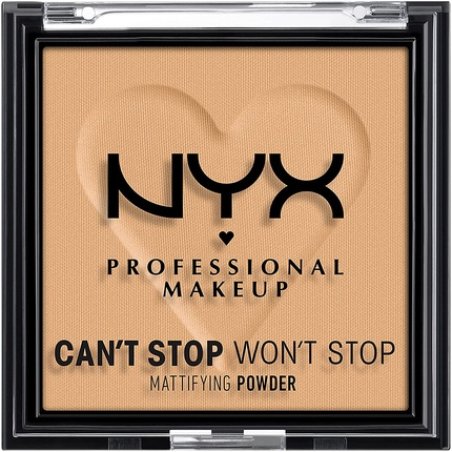 NYX Professional Makeup compatible - Can't Stop Won't Stop Mattifying Powder - Golden