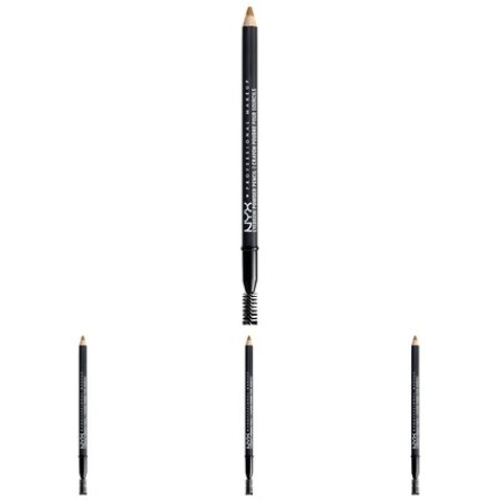 NYX PROFESSIONAL MAKEUP Eyebrow Powder Pencil 04 Caramel 0.05 Ounce