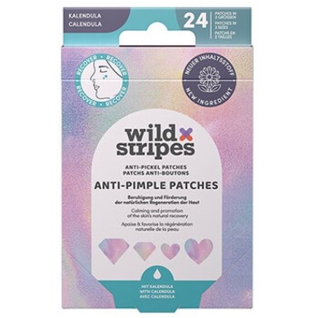 Wild Stripes Diamond Recover Antipimple Patches 24 Pieces