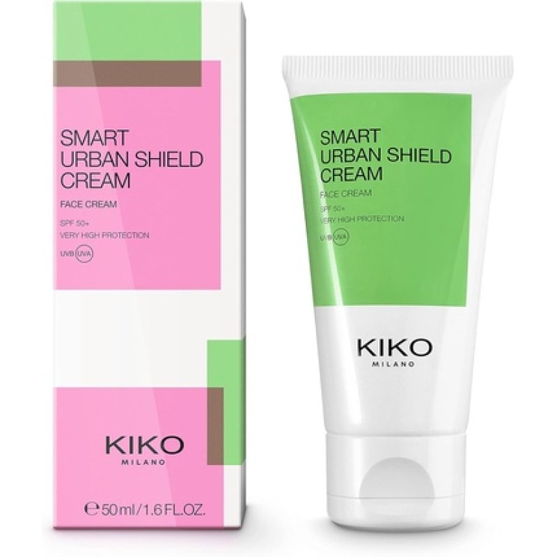 Kiko Milano Smart Urban Shield Cream SPF 50 Moisturising Day Cream