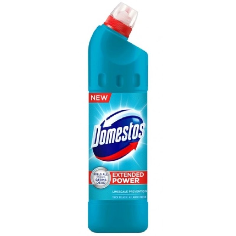 Domestos Toilet Liquid Solution 750ml Atlantic Fresh