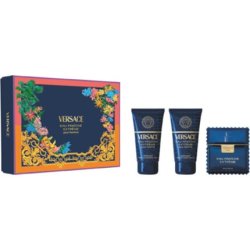 Versace Man Eau Fraiche Extreme Gift Set Eau De Parfum 50 Ml Shower Gel 50 Ml And After Shave Balm 50 Ml